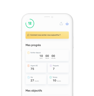 captures d'écran de l'app